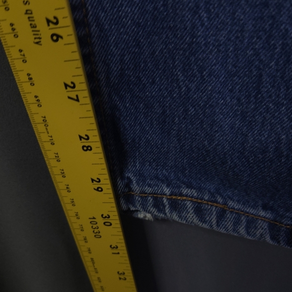 Vtg‎ Womens Levis 550 Denim Jeans Relaxed Fit Tapered Leg Size 10 Reg. M 90s Y2K - Picture 5 of 7
